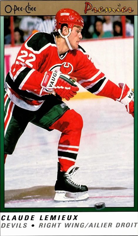 Claude Lemieux, 1990 O-Pee-Chee Premier Hockey
