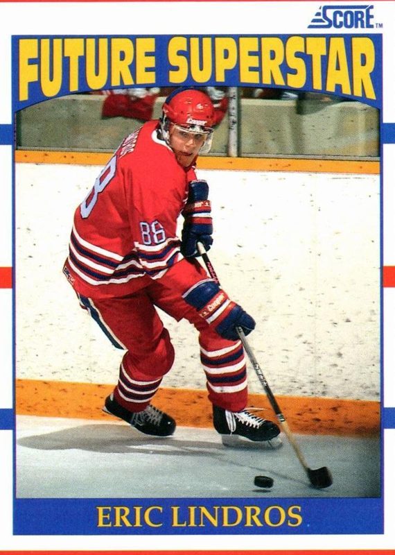 Eric Lindros, 1990 Score Hockey