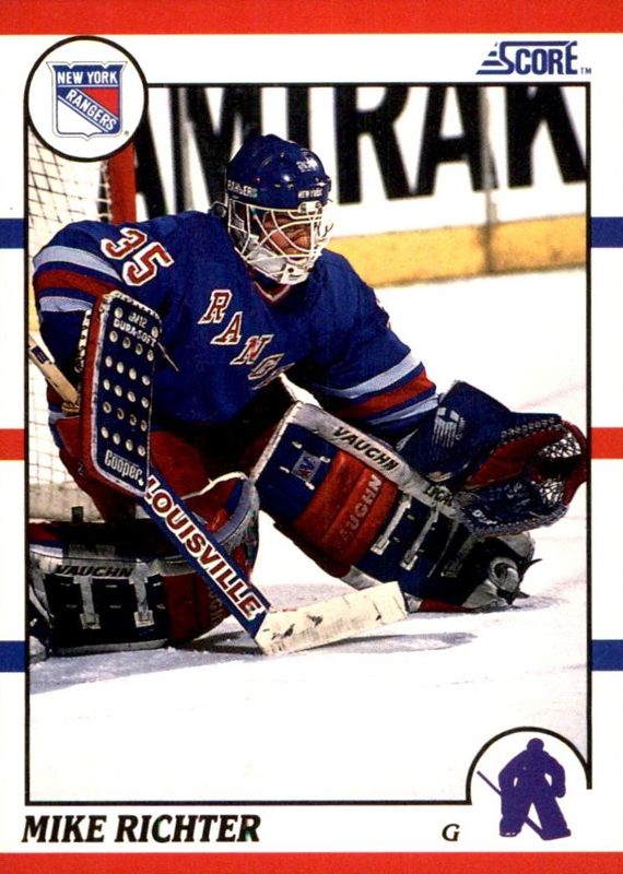 Mike Richter, 1990 Score Canadian Hockey
