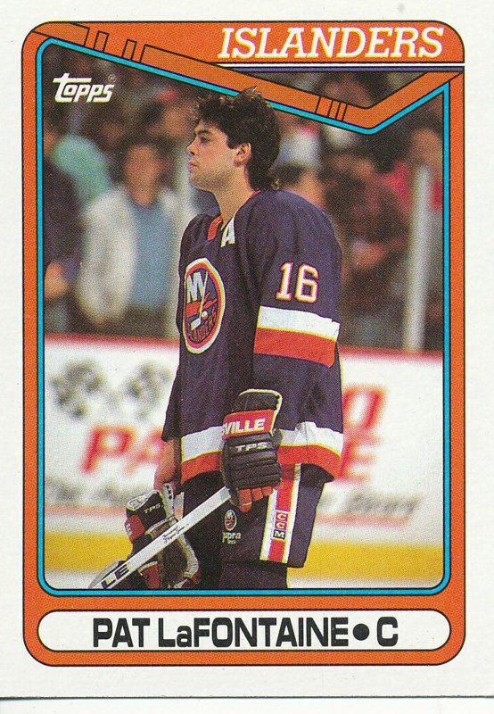 Pat LaFontaine, 1990 Topps Hockey