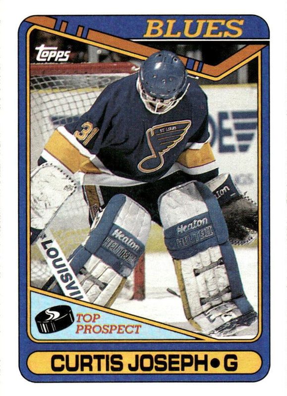 Curtis Joseph, 1990 Topps Hockey