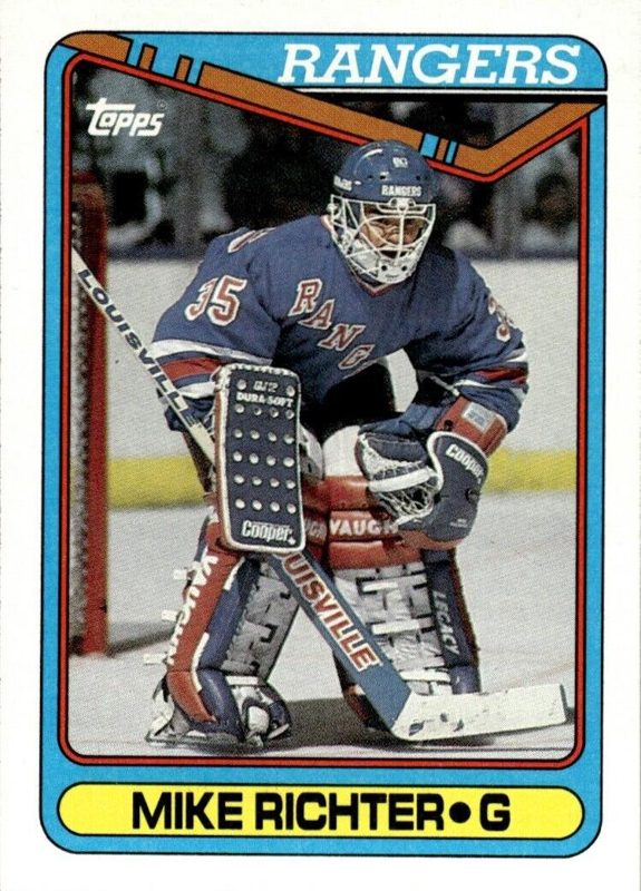 Mike Richter, 1990 Topps Hockey