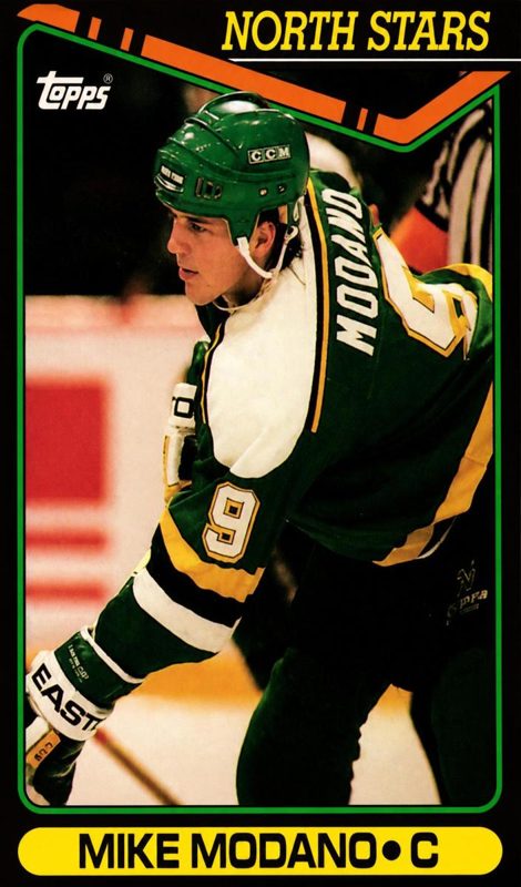 Mike Modano, 1990 Topps Tiffany Hockey