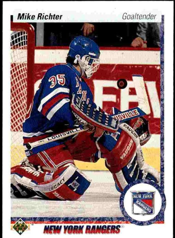 Mike Richter, 1990 Upper Deck Hockey