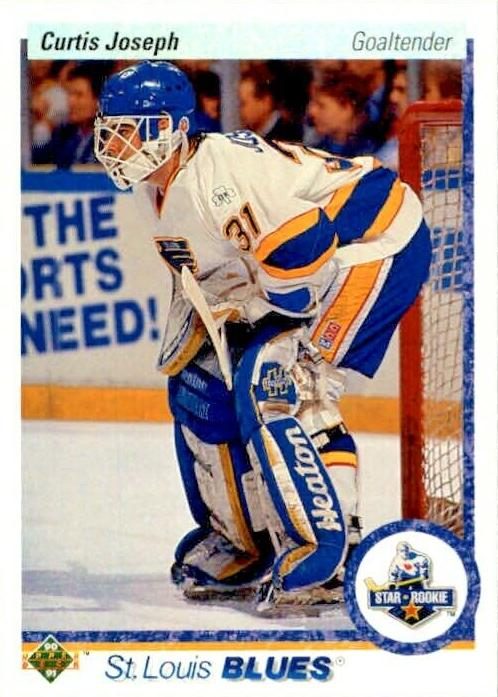 Curtis Joseph, 1990 Upper Deck Hockey