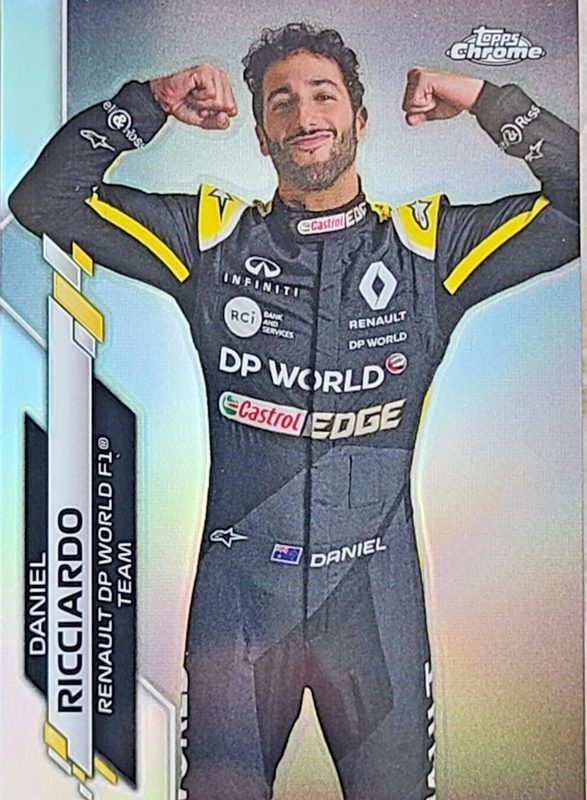 Daniel Ricciardo, 2020 Topps Chrome F1 Racing