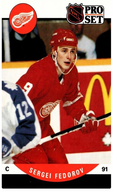 Sergei Fedorov, 1990 Pro Set Hockey