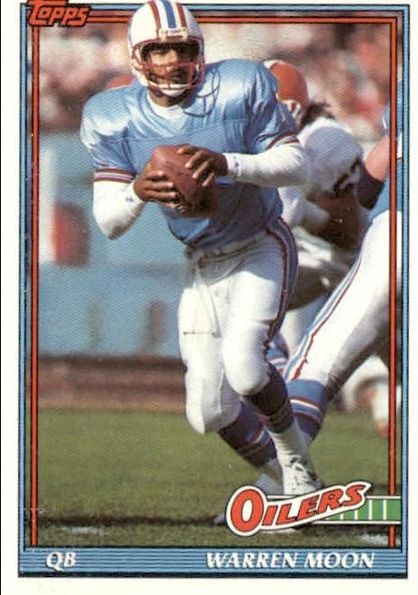 Warren Moon, 1991 Topps Football
