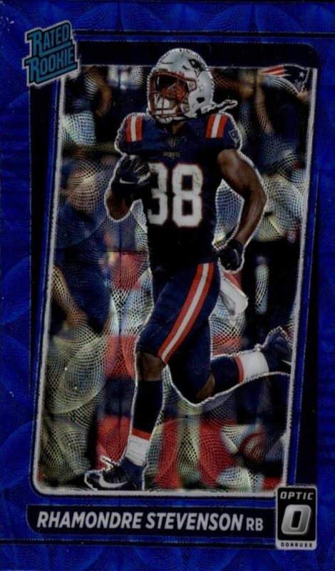 Rhamondre Stevenson, 2021 Donruss Optic Football
