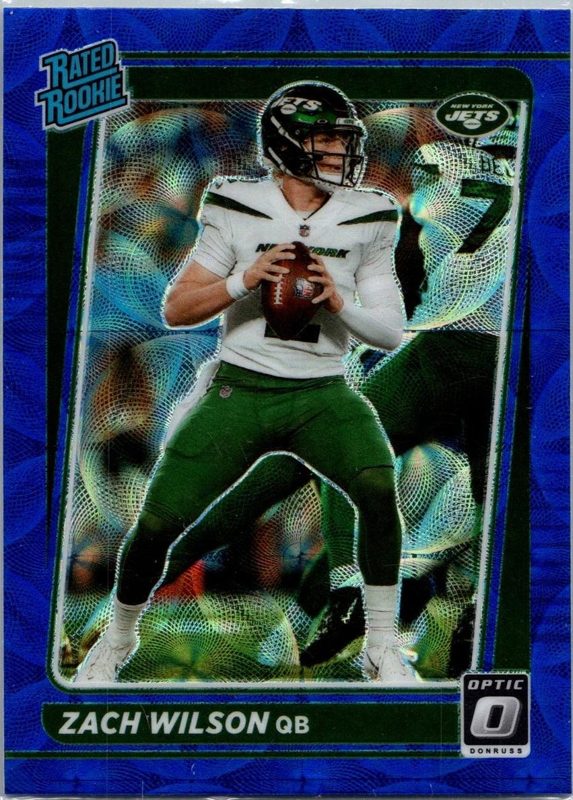Zach Wilson, 2021 Donruss Optic Football