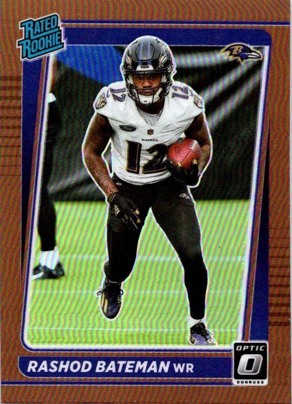 Rashod Bateman, 2021 Donruss Optic Football