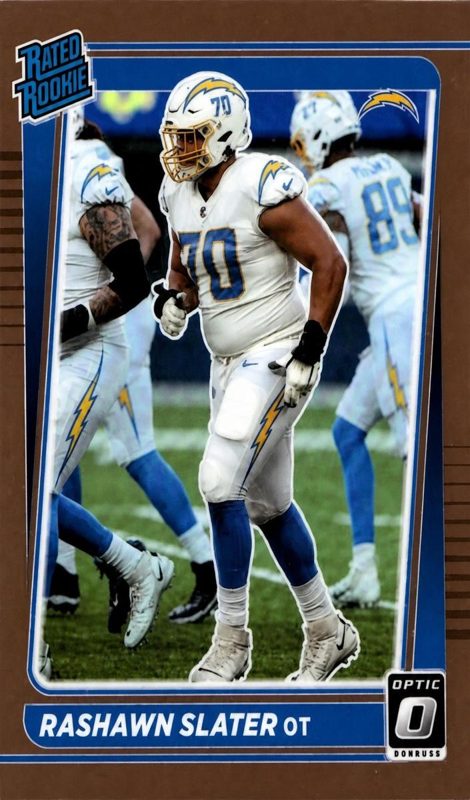 Rashawn Slater, 2021 Donruss Optic Football