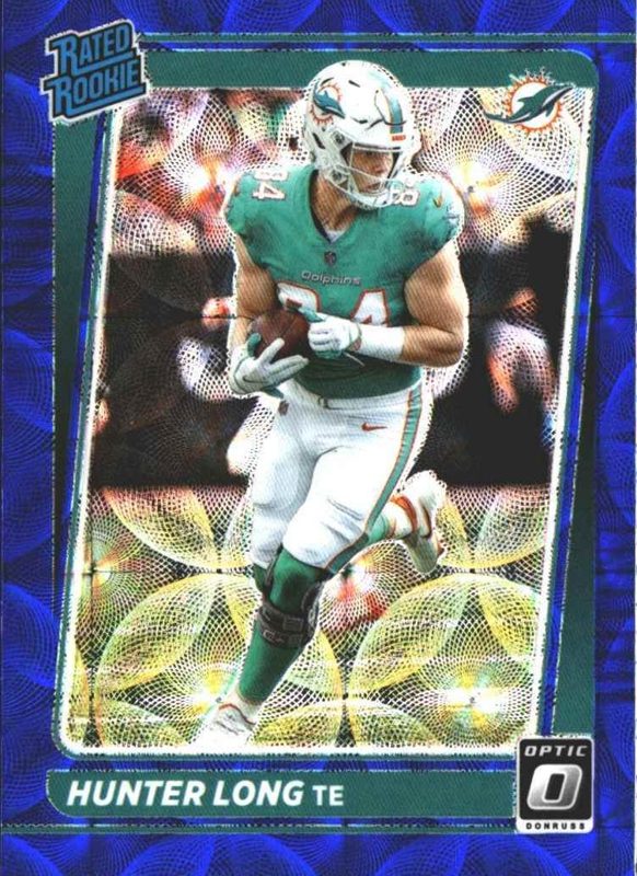 Hunter Long, 2021 Donruss Optic Football