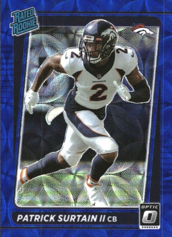 Patrick Surtain II, 2021 Donruss Optic Football
