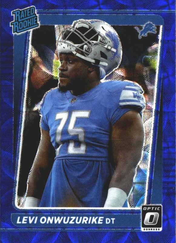 Levi Onwuzurike, 2021 Donruss Optic Football