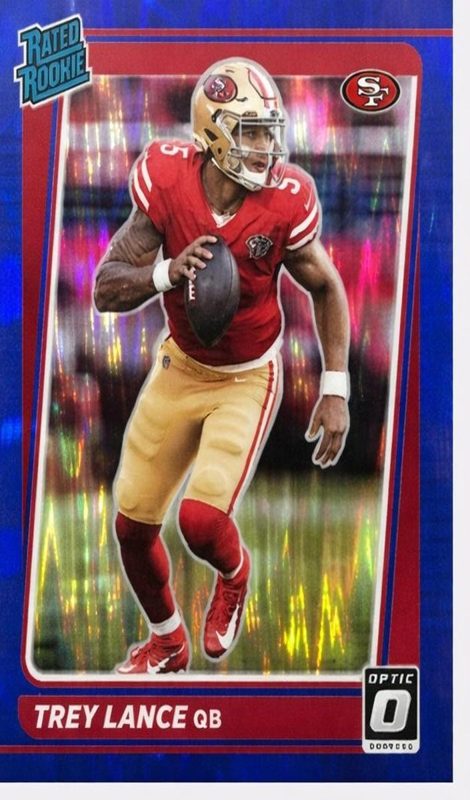 Trey Lance, 2021 Donruss Optic Football