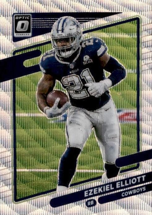 Ezekiel Elliott, 2021 Donruss Optic Football