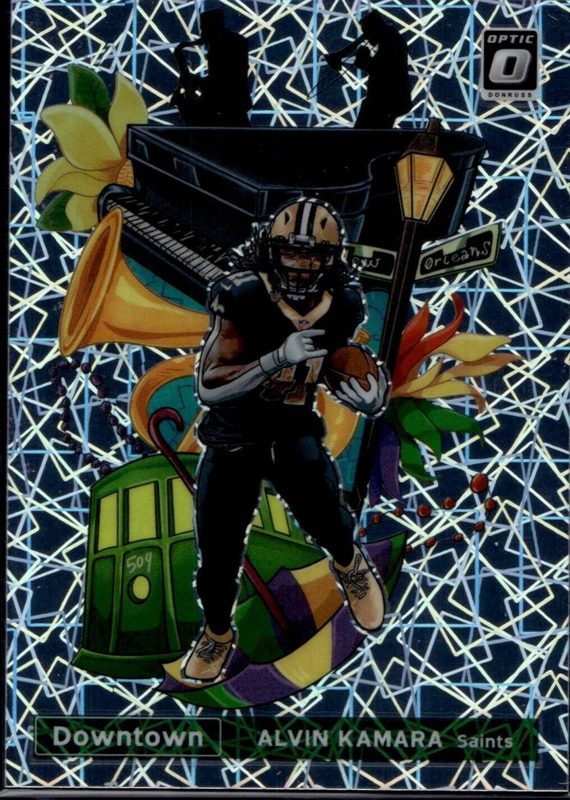 Alvin Kamara, 2021 Donruss Optic Football