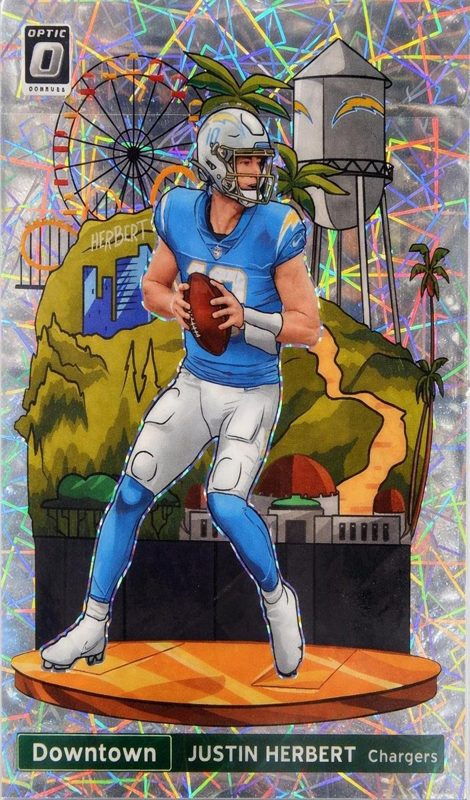 Justin Herbert, 2021 Donruss Optic Football