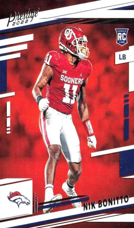 Nik Bonitto, 2022 Panini Prestige Football