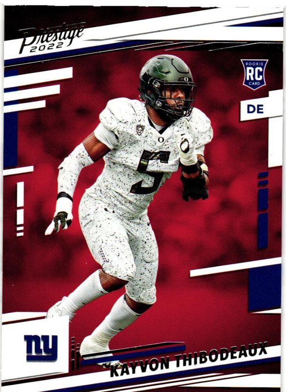 Kayvon Thibodeaux, 2022 Panini Prestige Football
