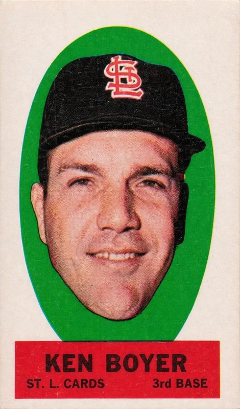 Ken Boyer, 1963 Topps Baseball