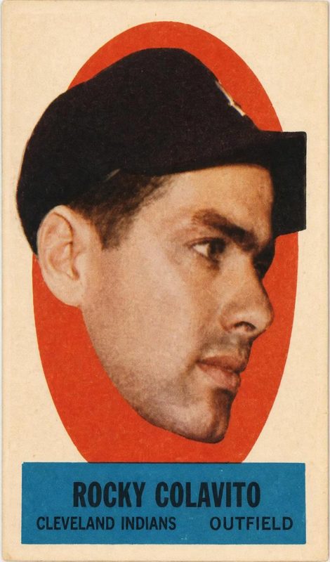 Rocky Colavito, 1963 Topps Baseball