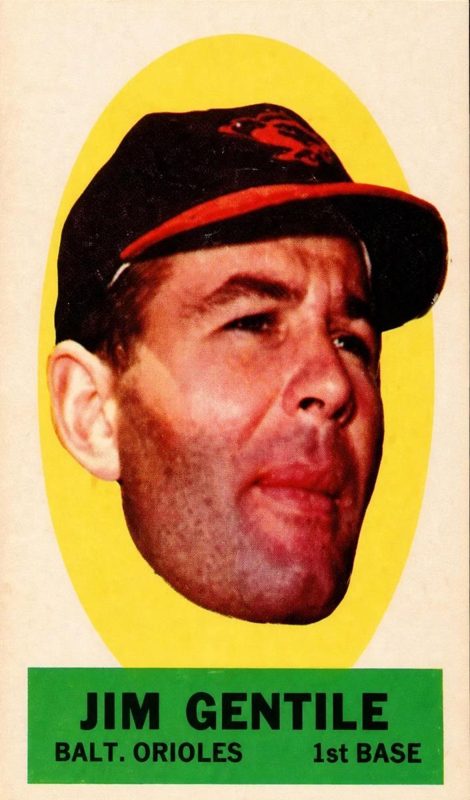 Jim Gentile, 1963 Topps Baseball