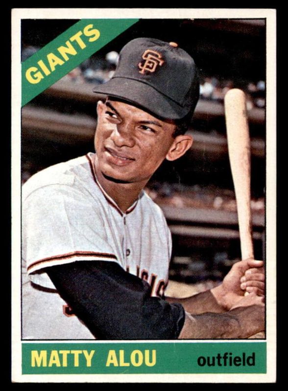 Matty Alou, 1966 Topps Baseball