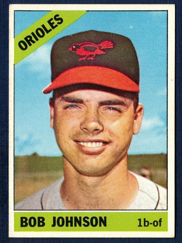 Bob Johnson, 1966 Topps Baseball