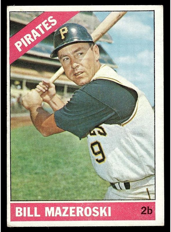 Bill Mazeroski, 1966 Topps Baseball