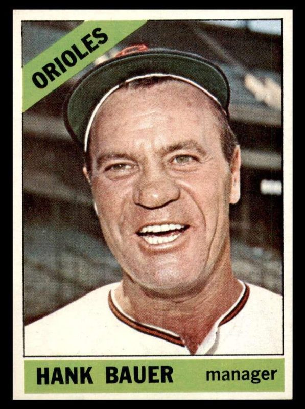 Hank Bauer, 1966 Topps Baseball