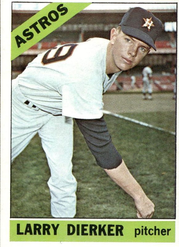 Larry Dierker, 1966 Topps Baseball
