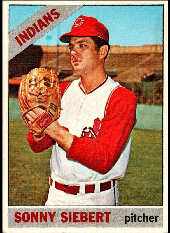 Sonny Siebert, 1966 Topps Baseball