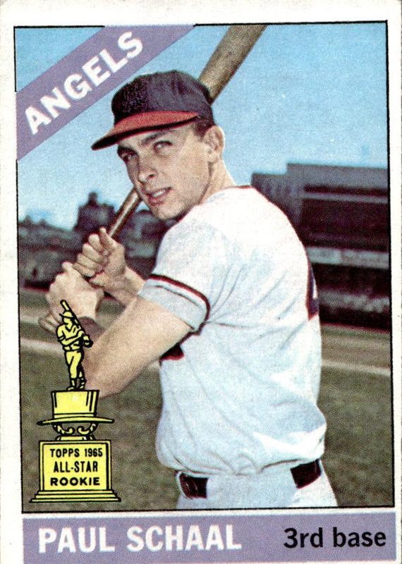 Paul Schaal, 1966 Topps Baseball