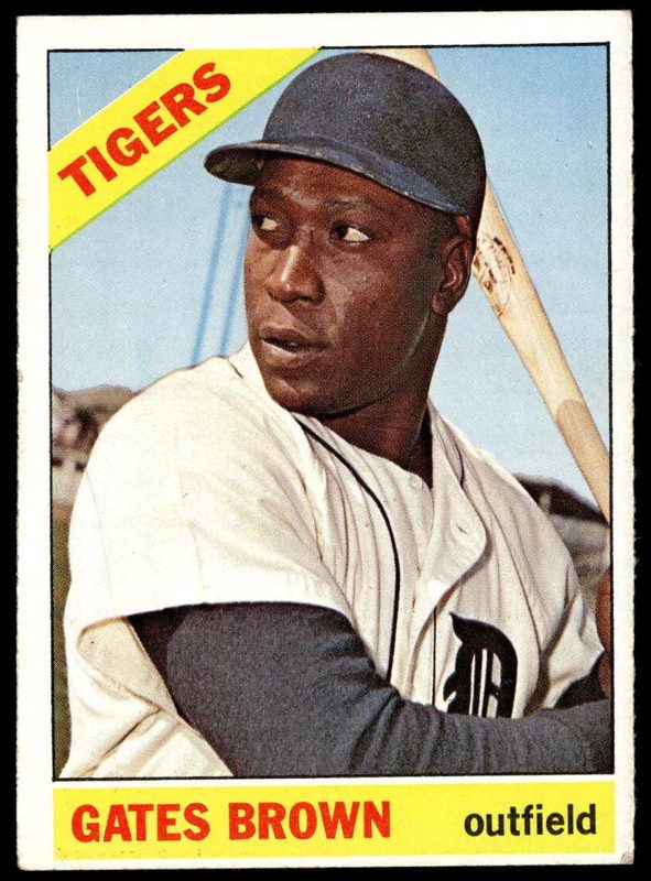 Gates Brown, 1966 Topps Baseball