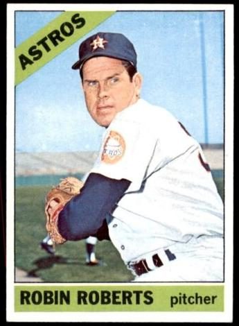 Robin Roberts, 1966 Topps Baseball