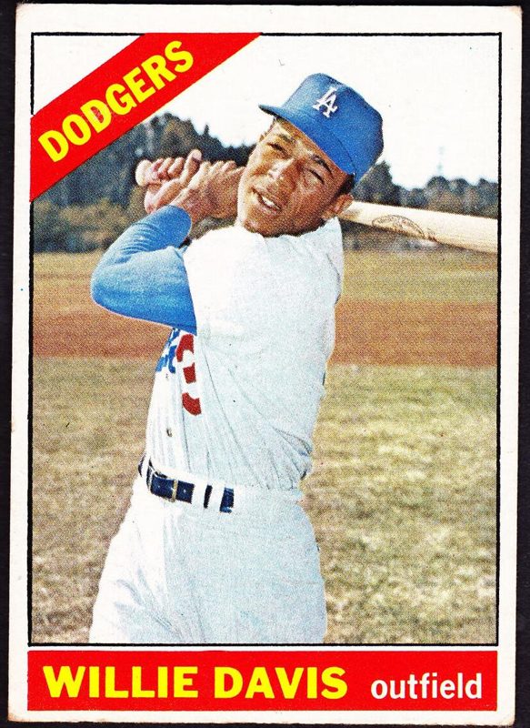 Willie Davis, 1966 Topps Baseball