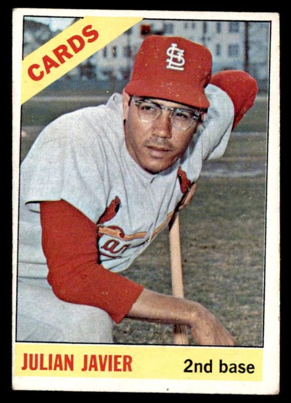 Julian Javier, 1966 Topps Baseball