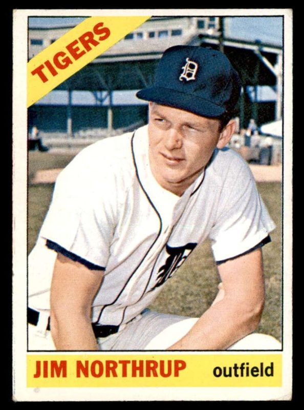 Jim Northrup, 1966 Topps Baseball