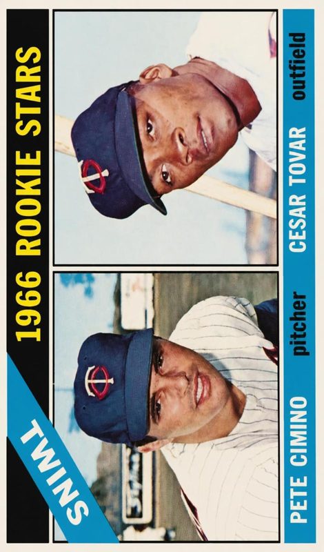 Twins Rookies, 1966 Topps Baseball