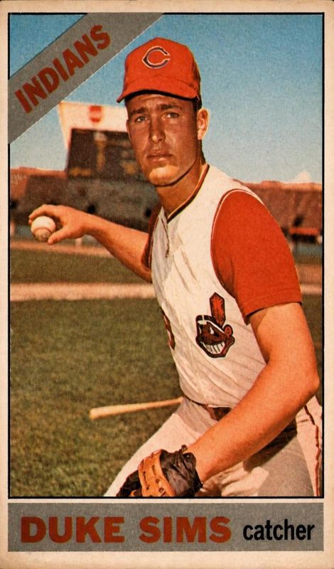 Duke Sims, 1966 Topps Venezuelan Baseball