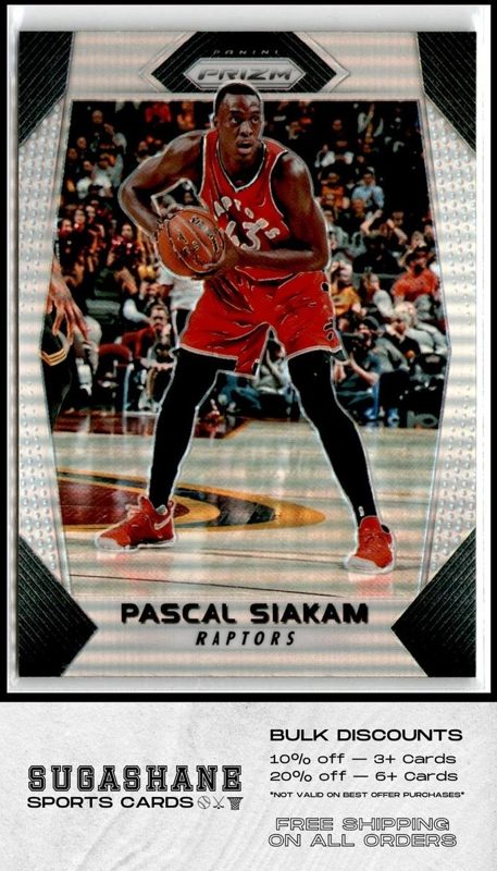 Pascal Siakam, 2017 Panini Prizm Basketball