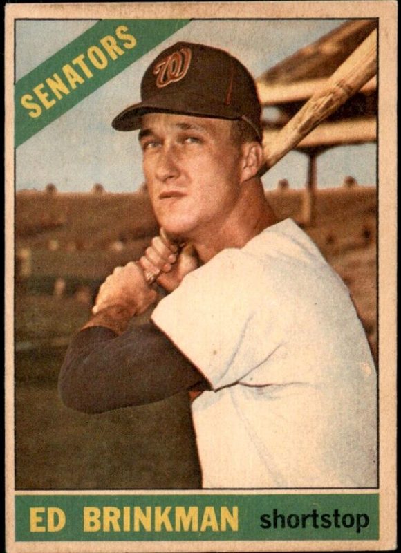 Ed Brinkman, 1966 Topps Venezuelan Baseball