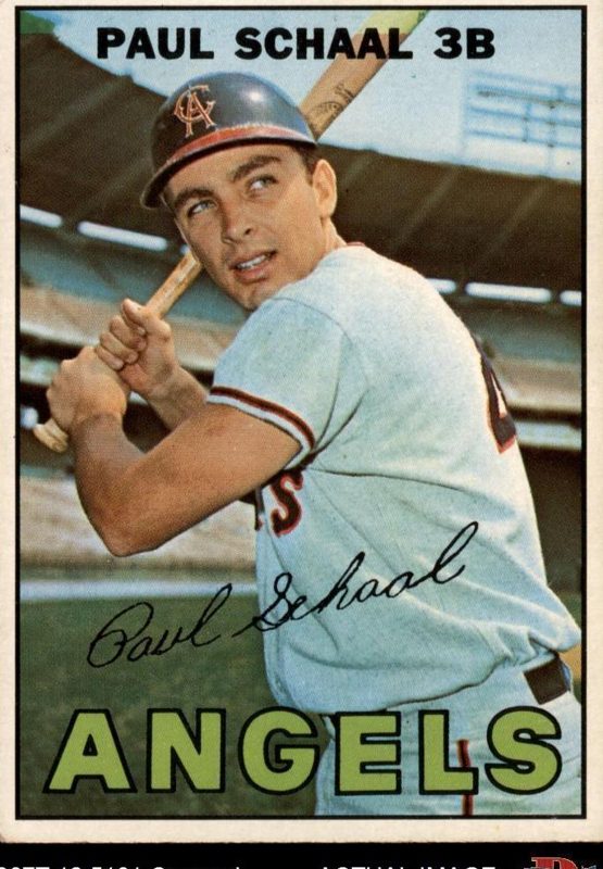 Paul Schaal, 1967 Topps Baseball