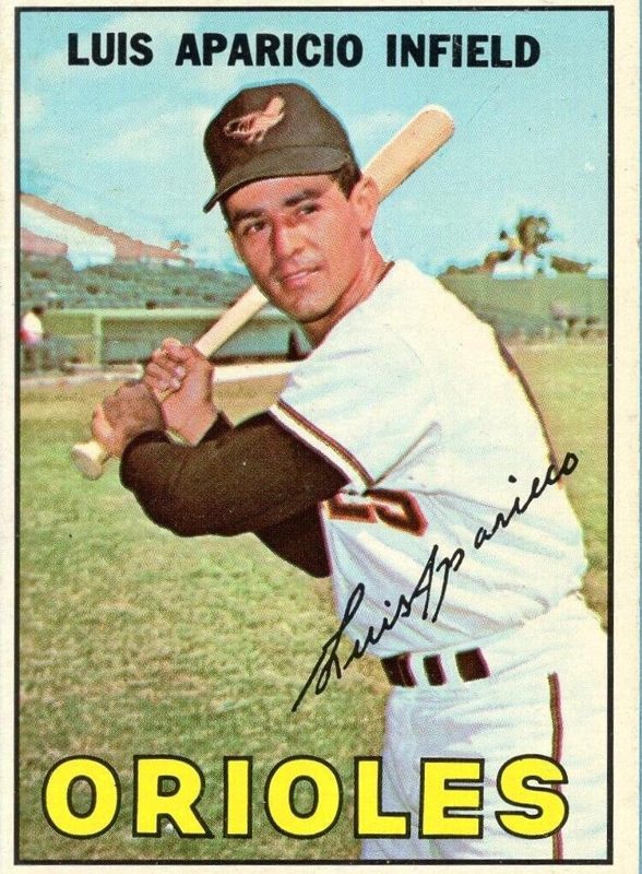 Luis Aparicio, 1967 Topps Baseball