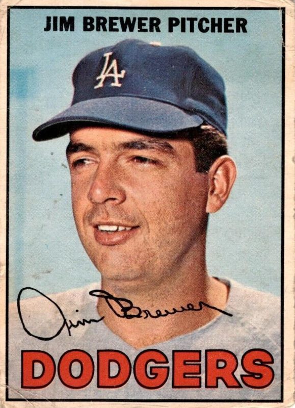 Jim Brewer, 1967 Topps Baseball