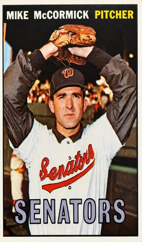 Mike McCormick, 1967 Topps Baseball