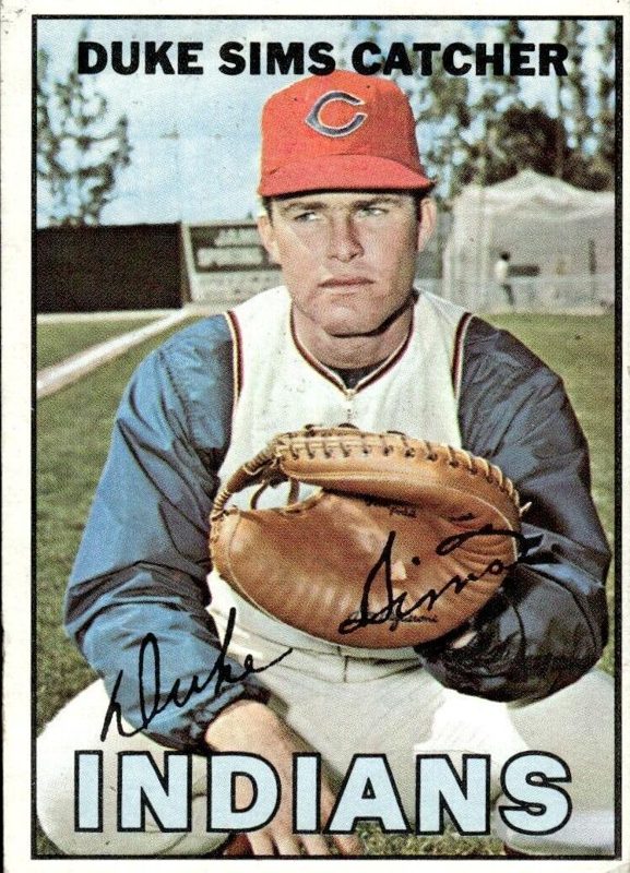 Duke Sims, 1967 Topps Baseball