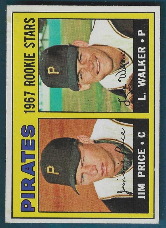 Pirates Rookies, 1967 Topps Baseball